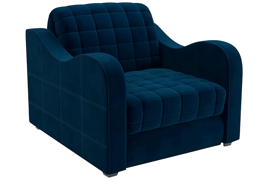 Кресло-кровать  Барон 4 Плюш Блу