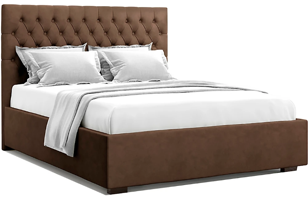 Кровать в стиле модерн Нэми Шоколад