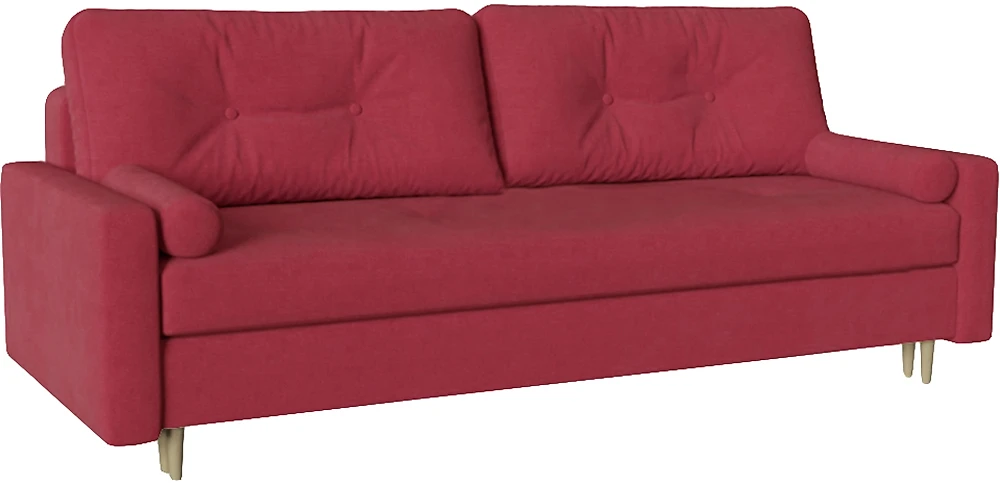 Красный диван Сканди (Белфаст) Плюш Бордо