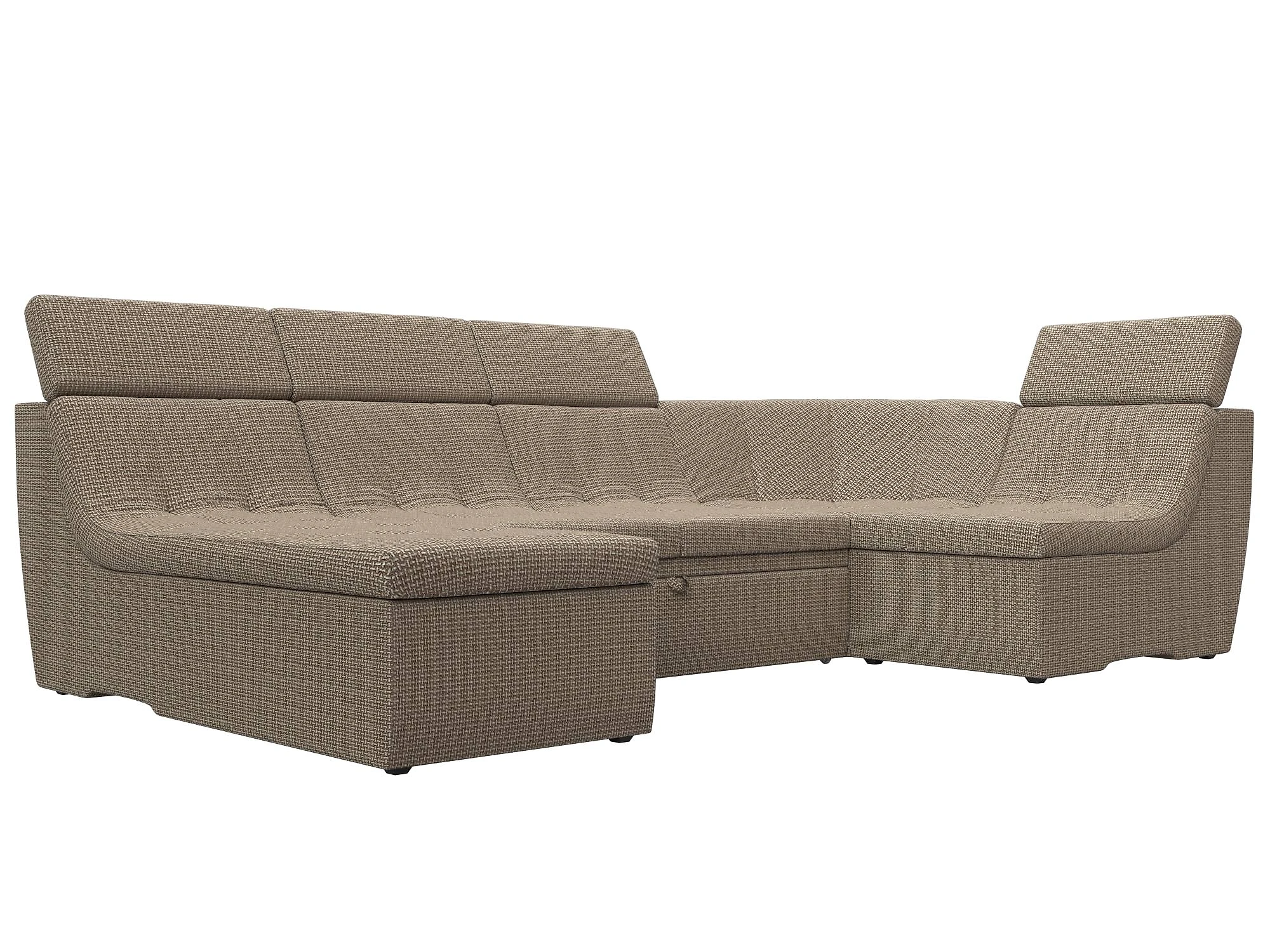 Угловой диван с канапе Холидей Люкс-П Дизайн 14