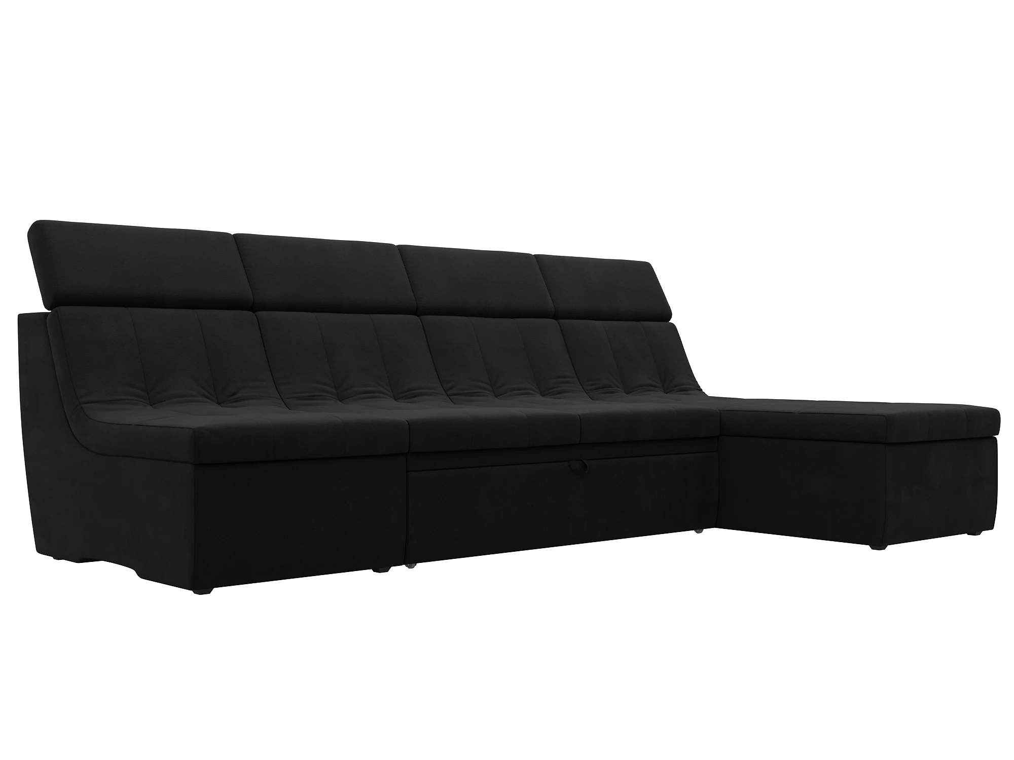  угловой диван с оттоманкой Холидей Люкс Дизайн 8