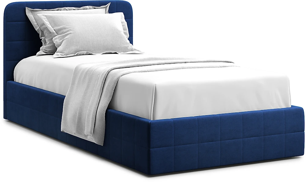 Двуспальная кровать с матрасом в комплекте Адда Блю 120х200 с матрасом