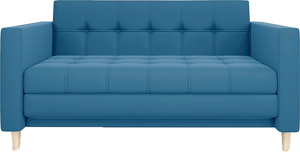 Прямой диван с механизмом аккордеон Квадро Плюш Дизайн-13