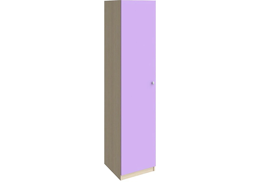 Приставной распашной шкаф Астра (Колибри) закрытая Фиолетовый