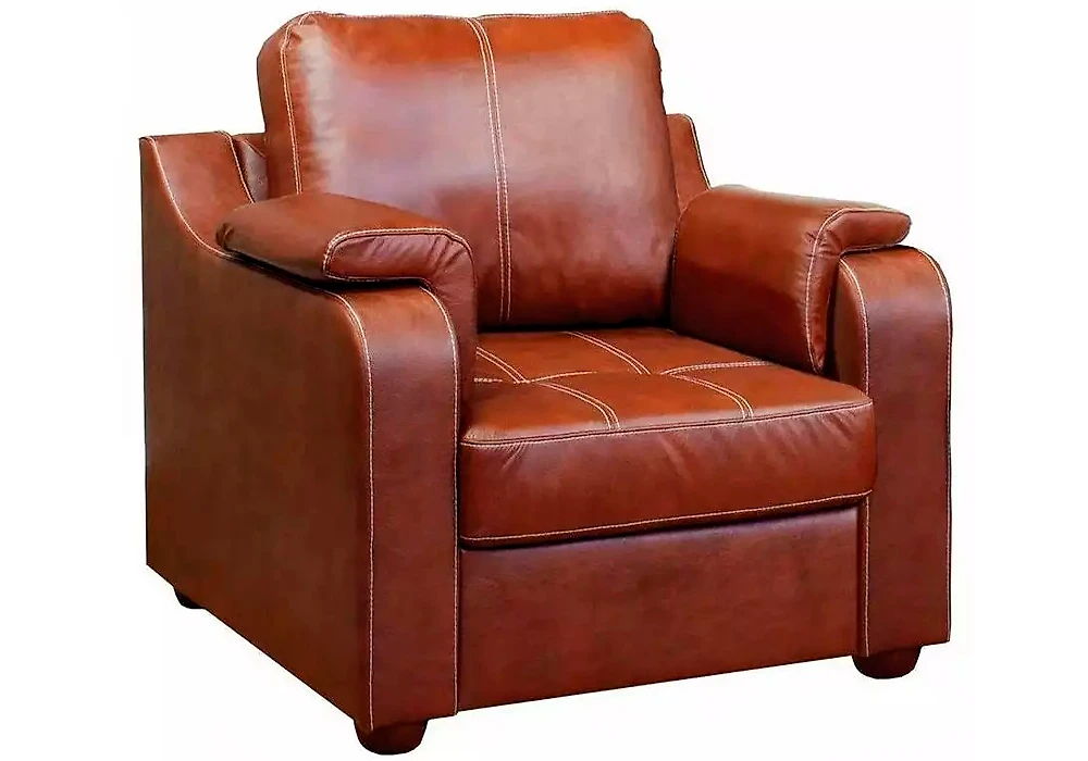 Кожаное кресло Берета Дизайн 3 кожаное