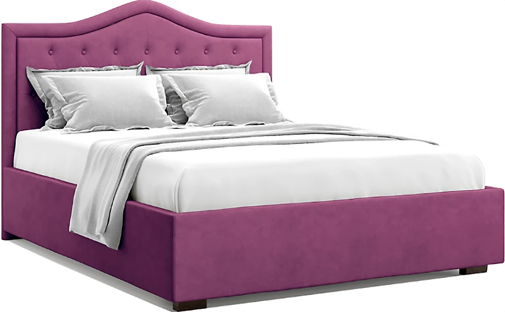 Современная двуспальная кровать Тибр Фиолет