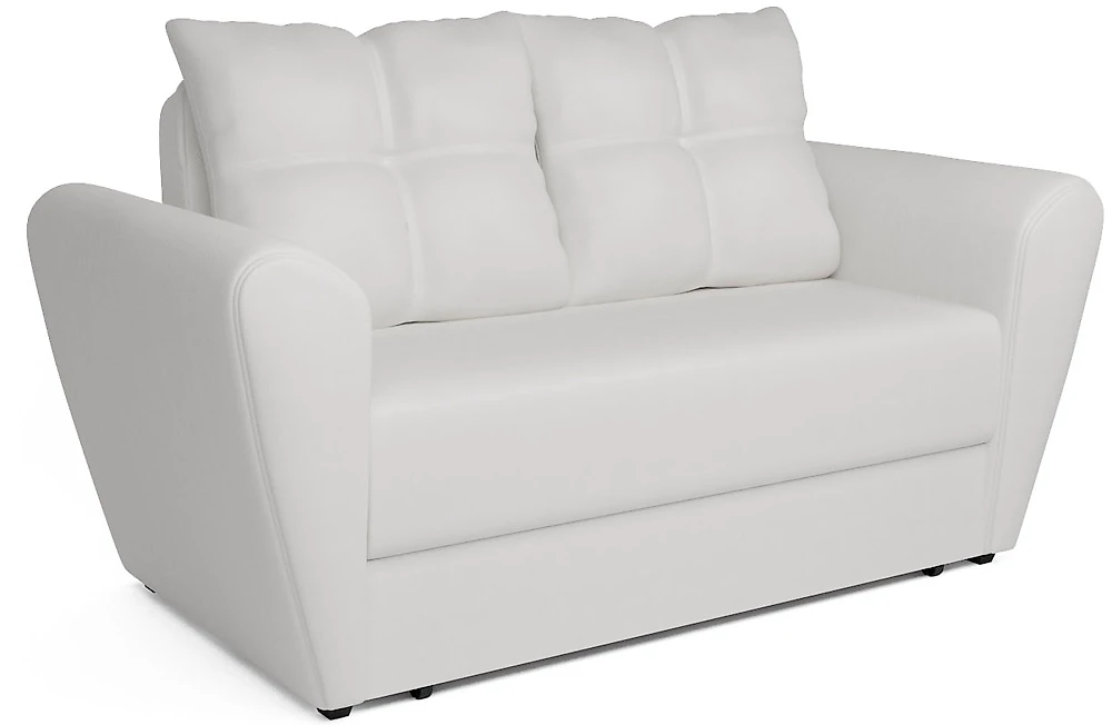 Выкатной диван с ящиком для белья Квартет Белый