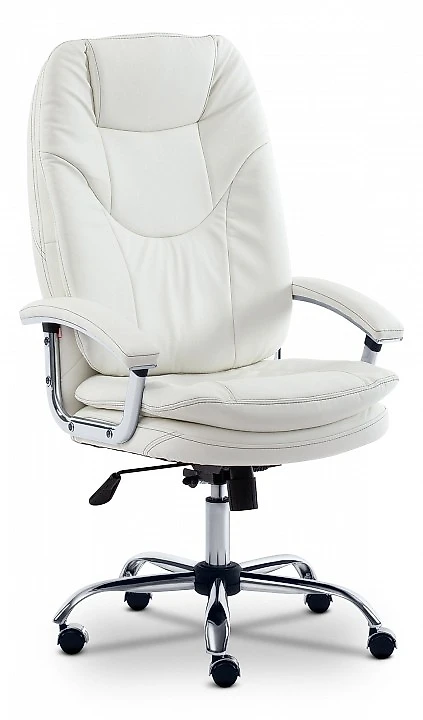 Белое кресло Softy Lux-84