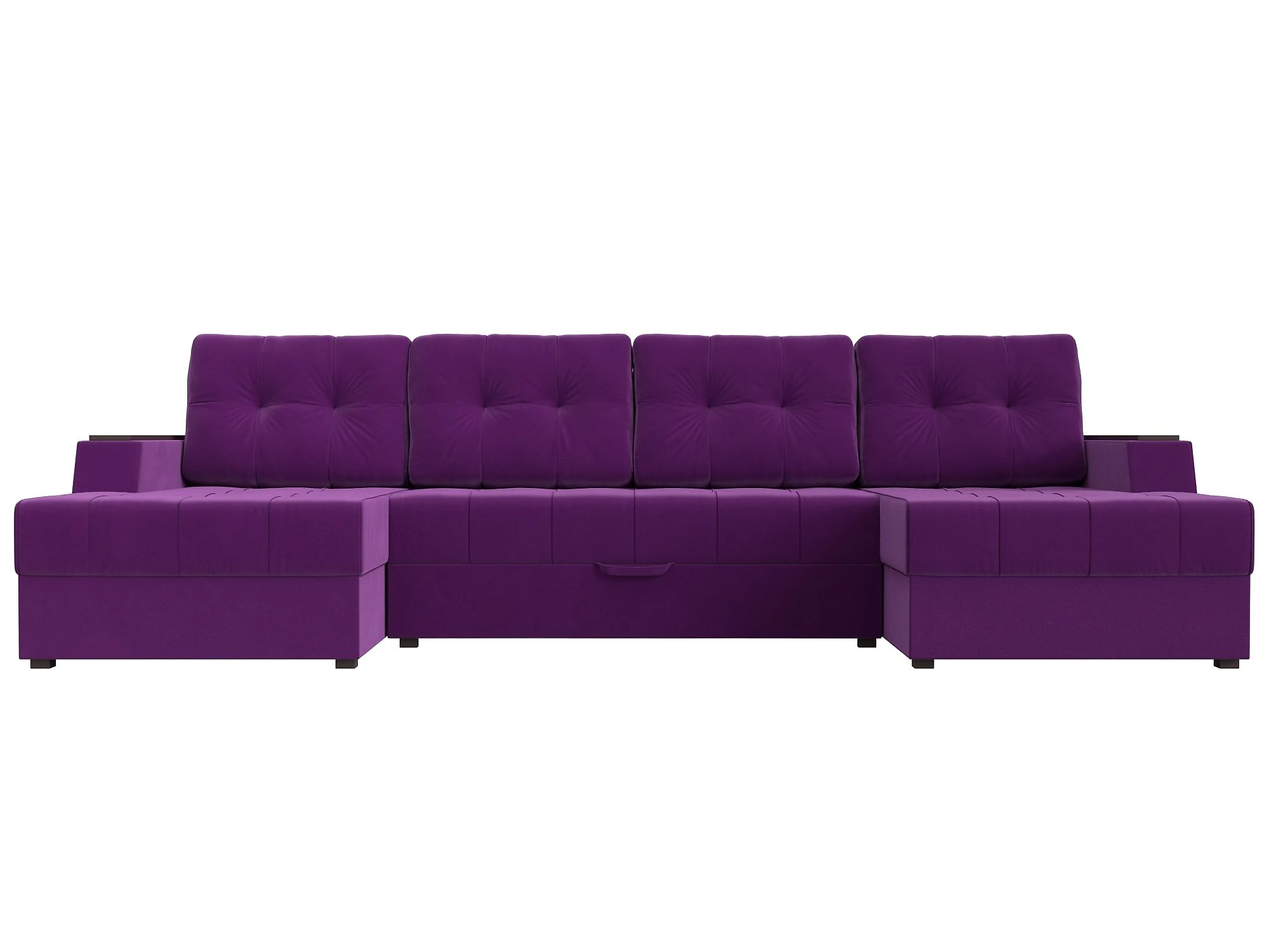 Фиолетовый диван Эмир-П Дизайн 25