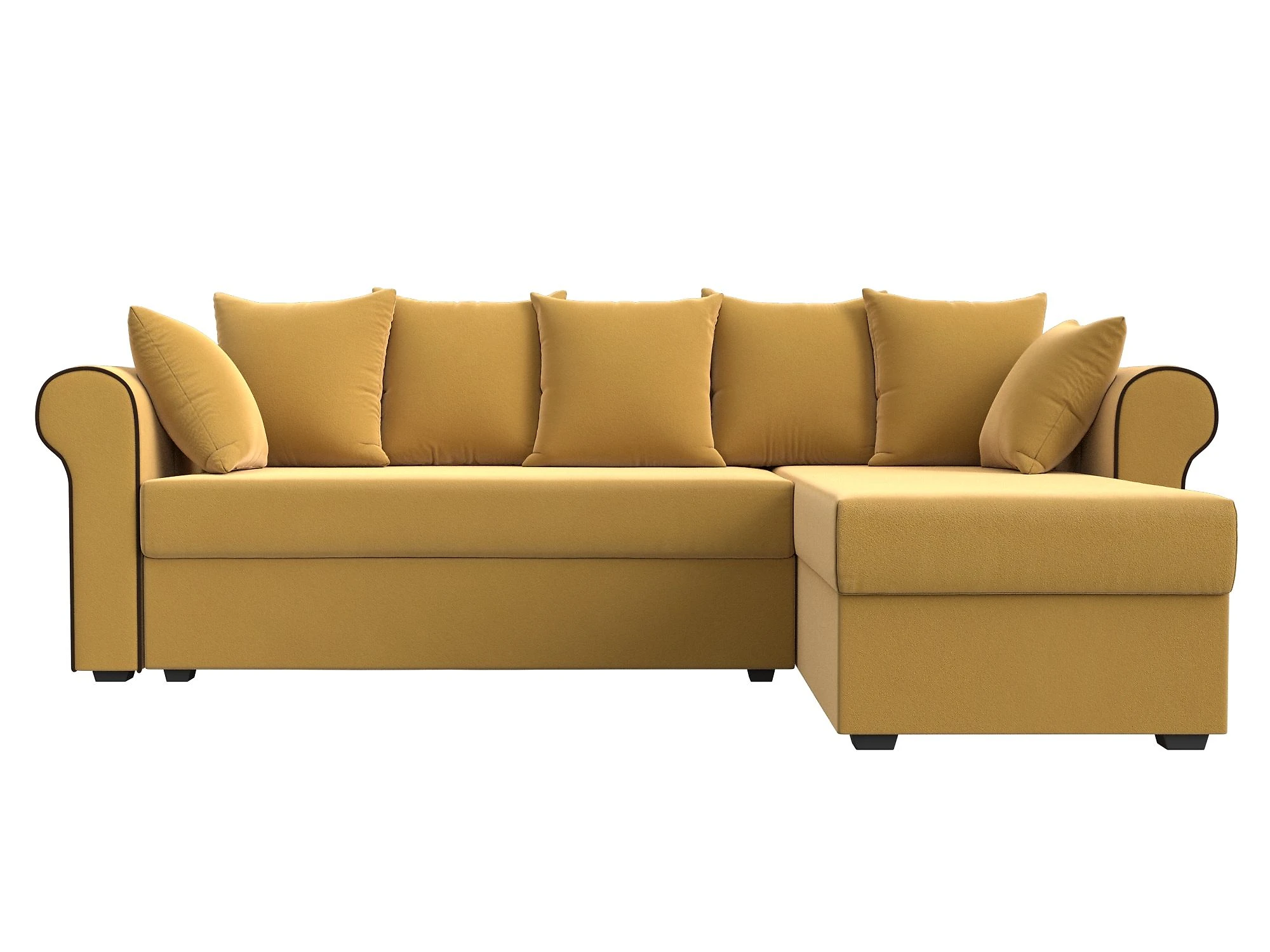 Угловой диван эконом класса Рейн Дизайн 3