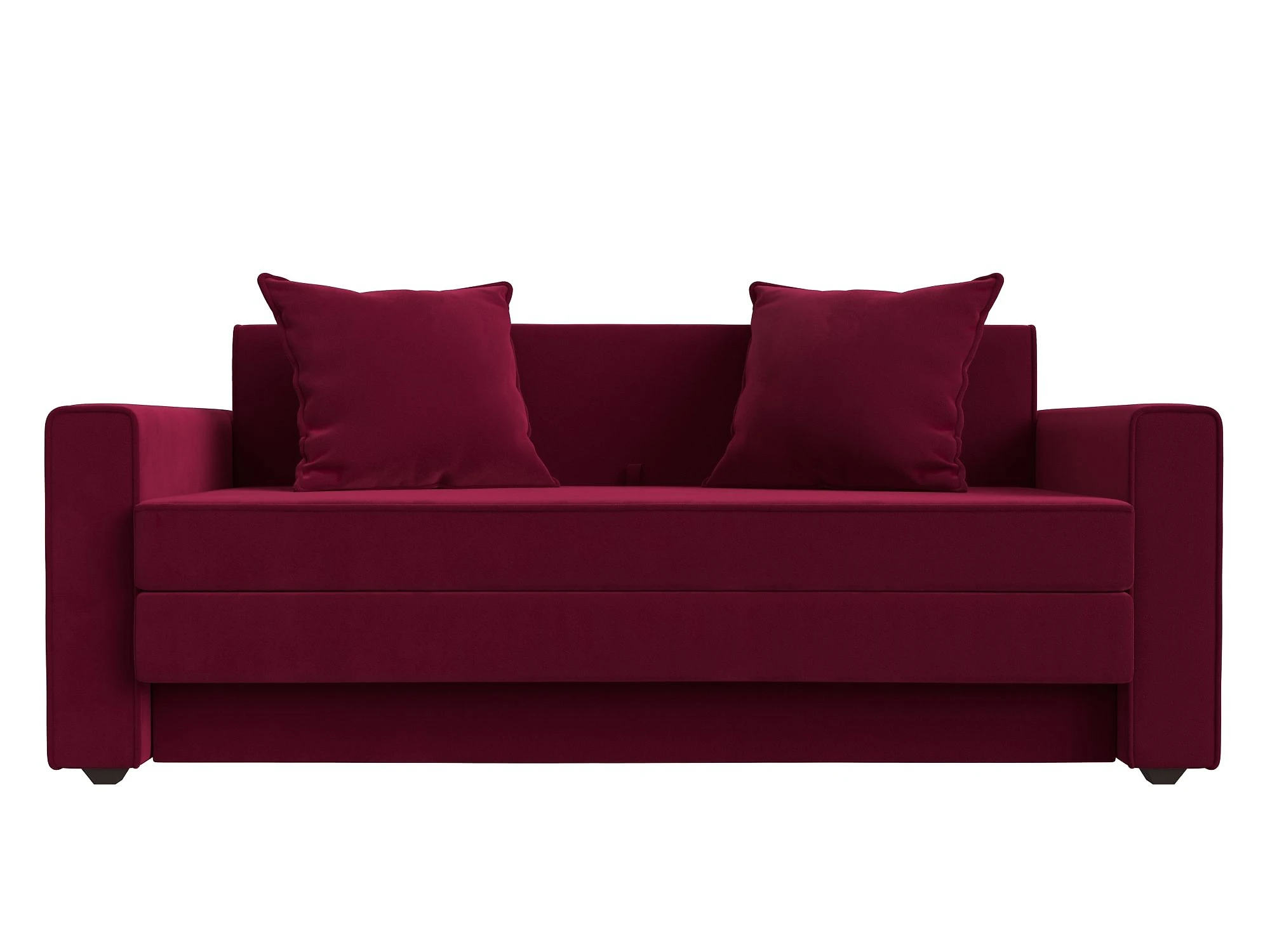 Розовый диван аккордеон Лига-012 Дизайн 2