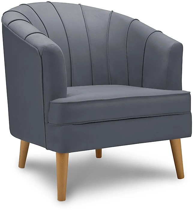 Зелёное кресло Бёрн Дизайн 2