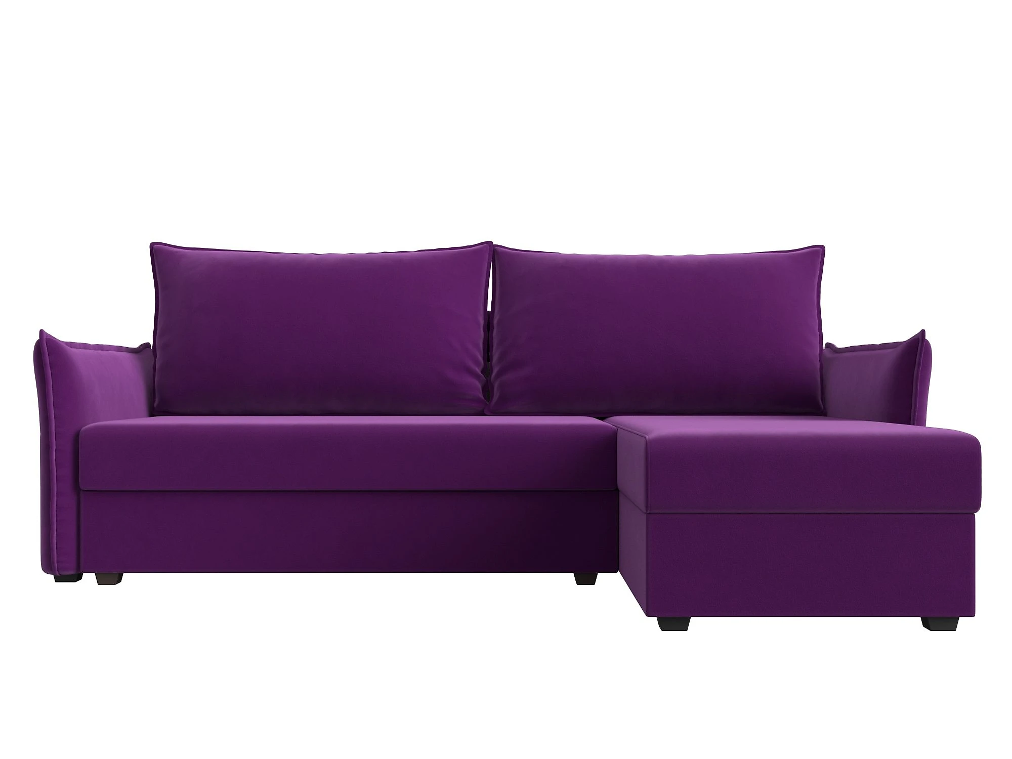Фиолетовый диван Лига-004 Дизайн 8