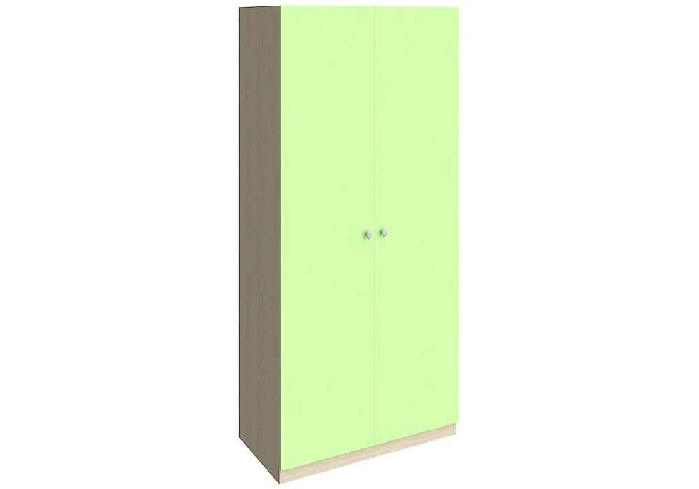 Распашной шкаф 90 см Астра-45 (Колибри) Салатовый