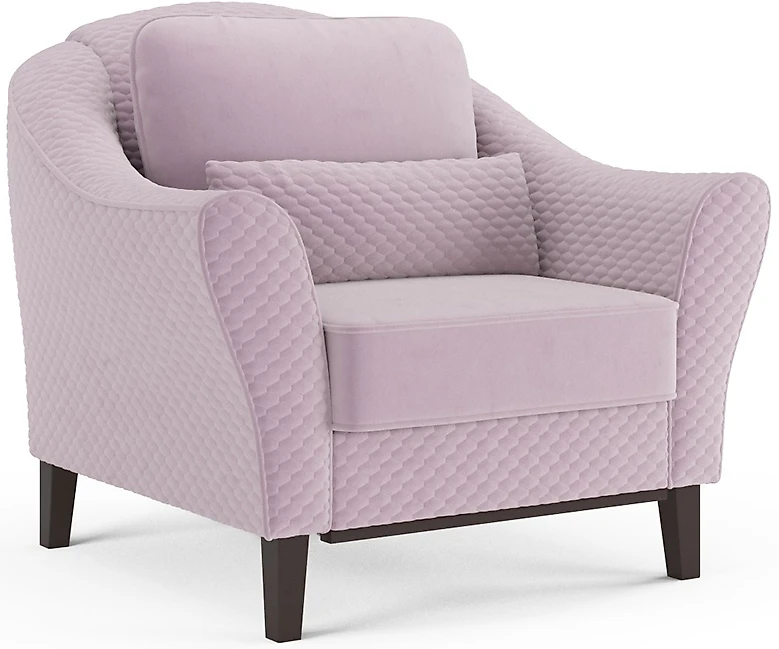 Розовое кресло Монреаль Дизайн 4