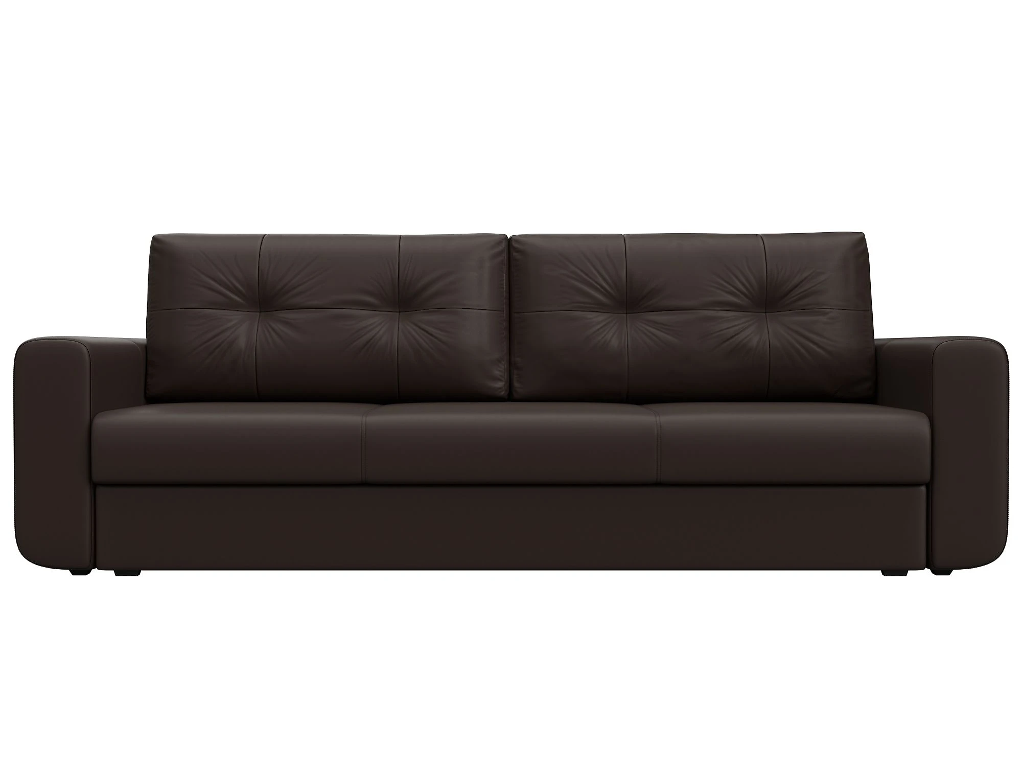 Прямой кожаный диван Лига-031 Дизайн 13
