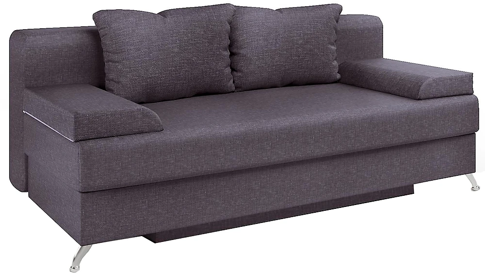 Прямой диван серого цвета Лайт 3