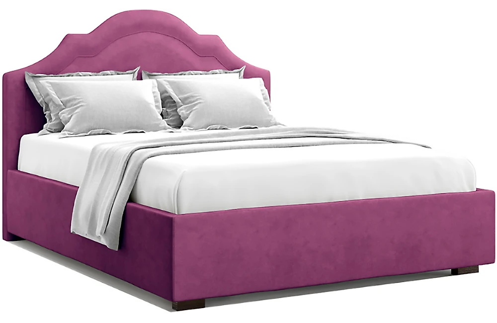 Кровать с ортопедическим матрасом Мадзоре Фиолет