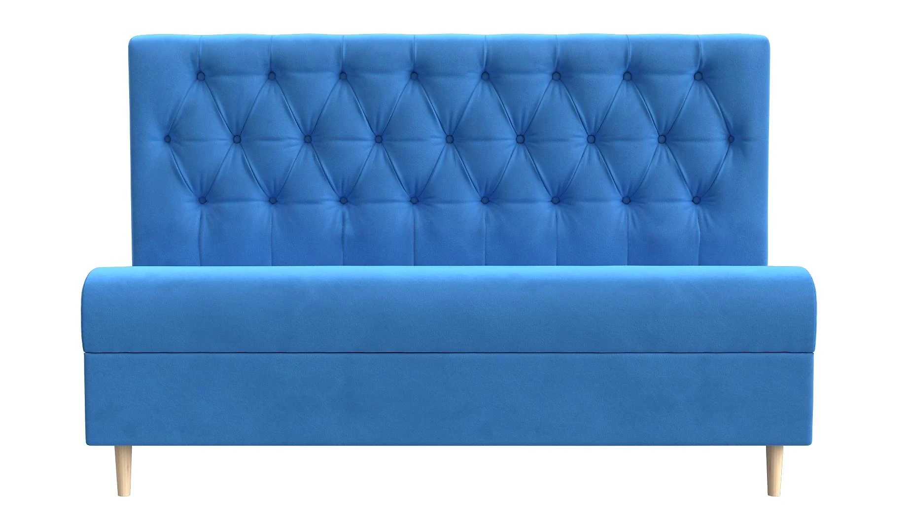 Двухместный диван на кухню Бремен Плюш Дизайн 7