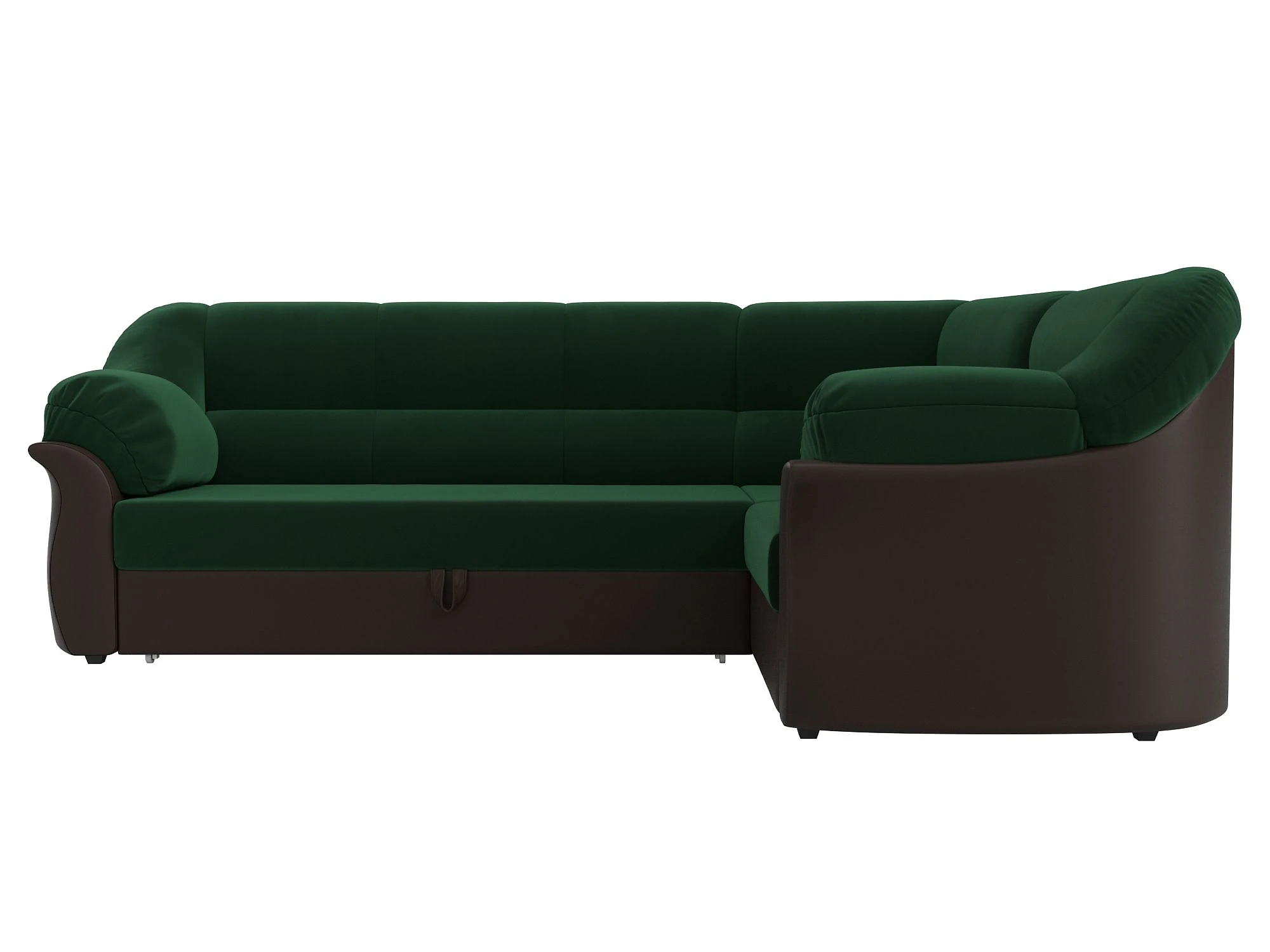 Угловой диван для гостиной Карнелла Плюш Дизайн 13