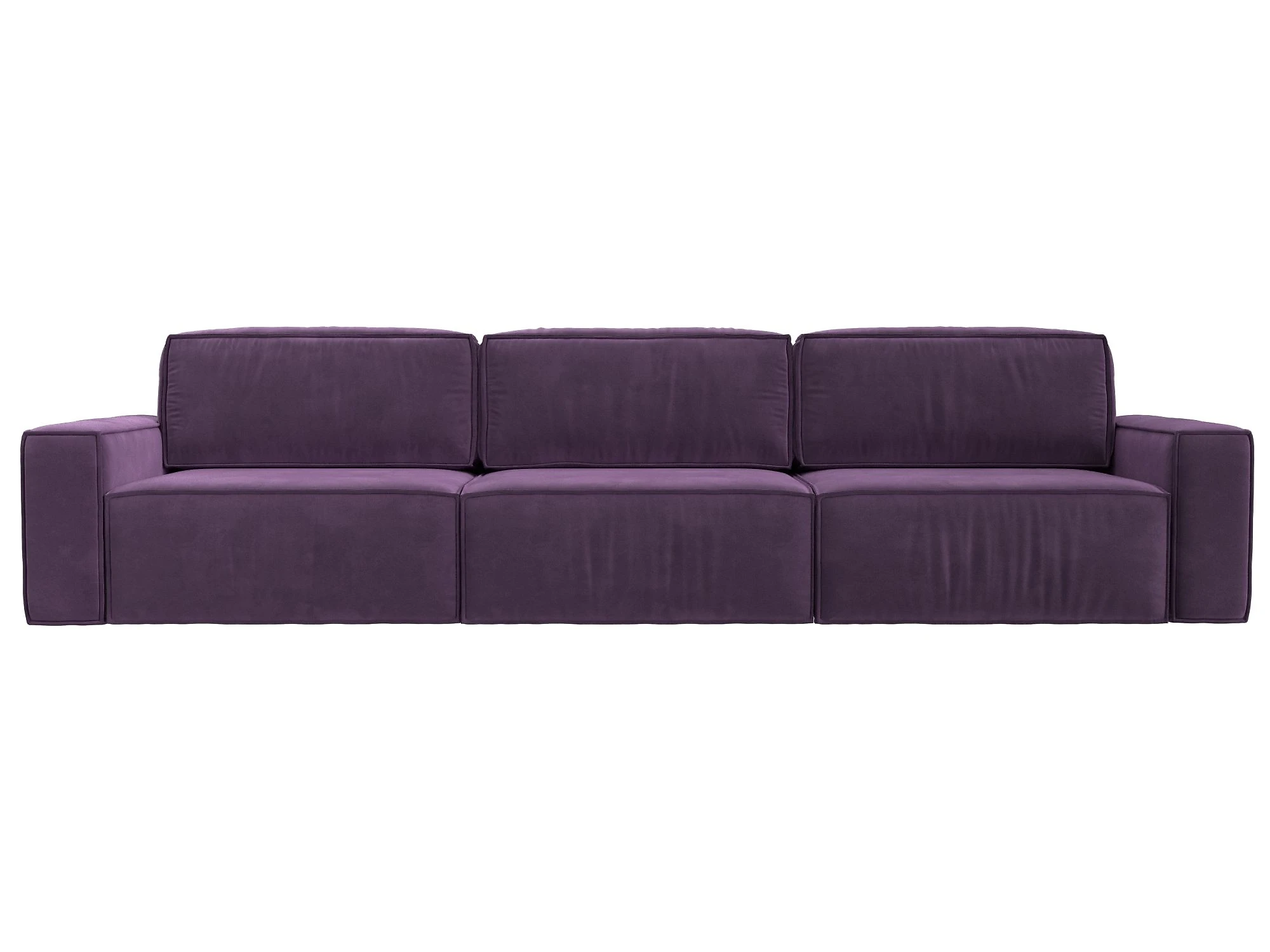 Фиолетовый диван Прага Классик лонг Дизайн 7