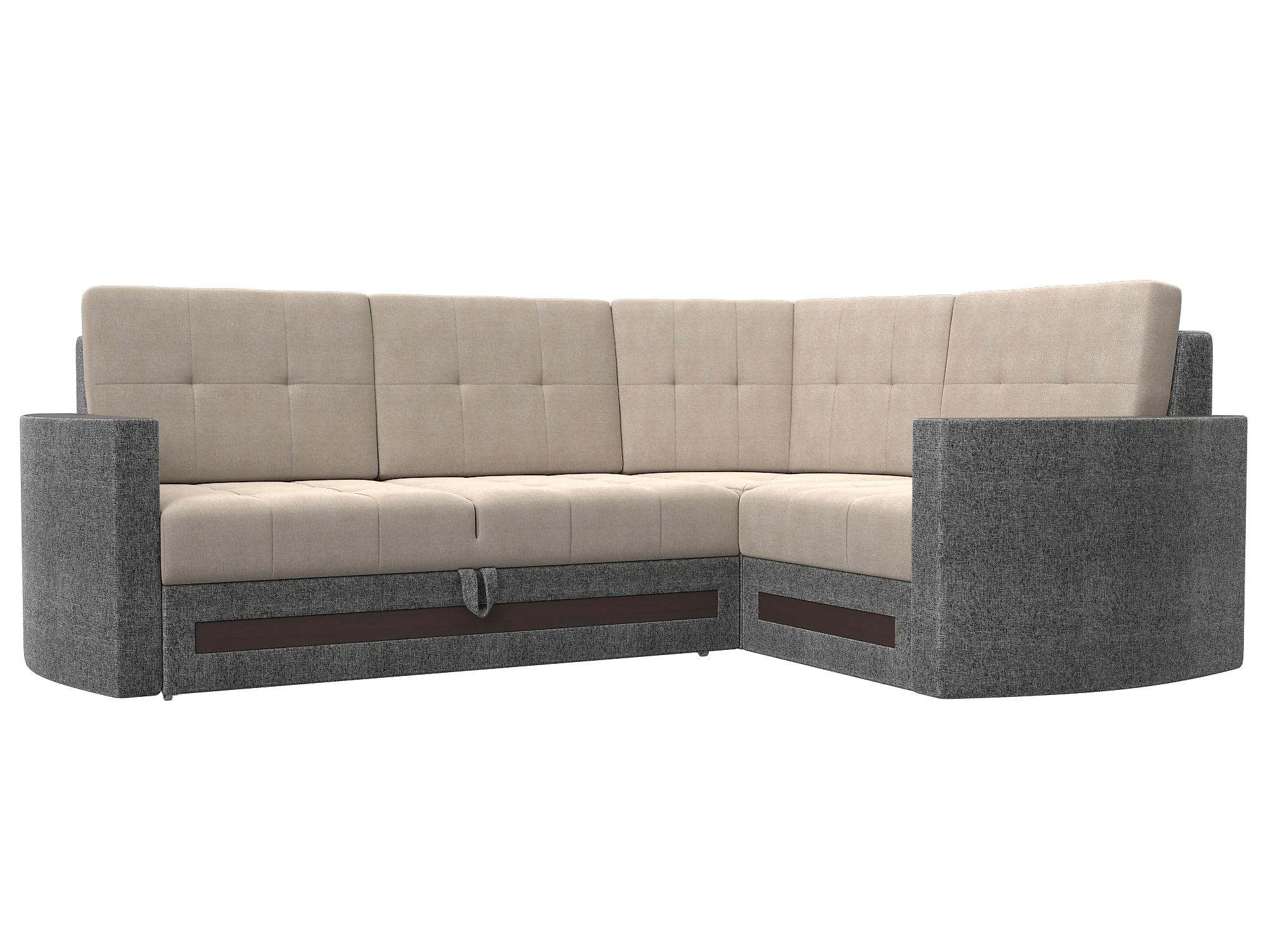  угловой диван из рогожки Белла Кантри Дизайн 3