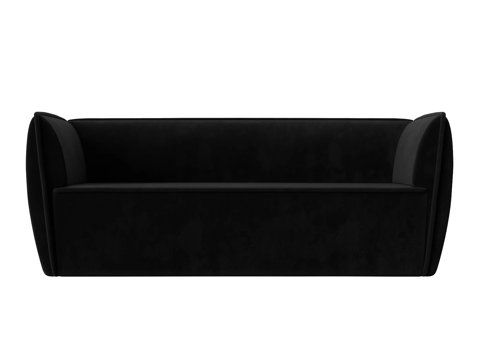 Тканевый прямой диван Бергамо-3 Плюш Дизайн 15