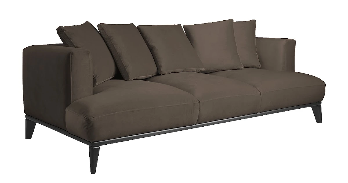 Прямой диван серого цвета Nesta 2 132,3