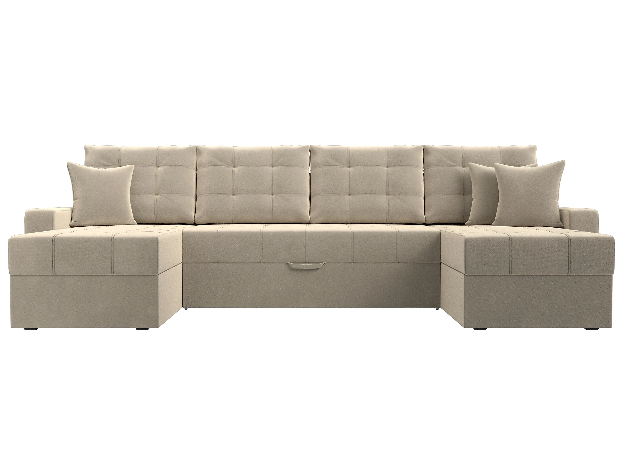 Угловой диван с канапе Ливерпуль-П Дизайн 1