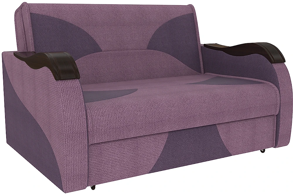 Выкатной диван с ящиком для белья Вестерн Плюш Виолет