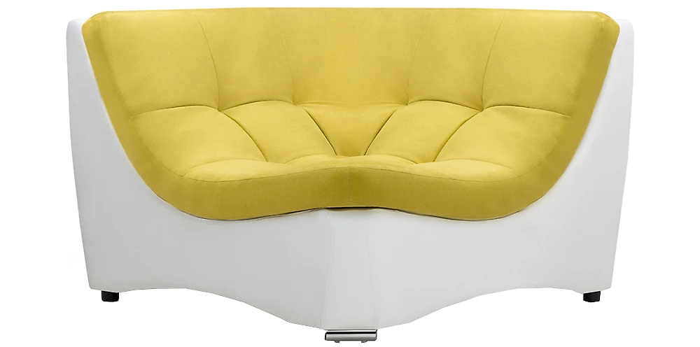 Угловое кресло  Монреаль Плюш Yellow