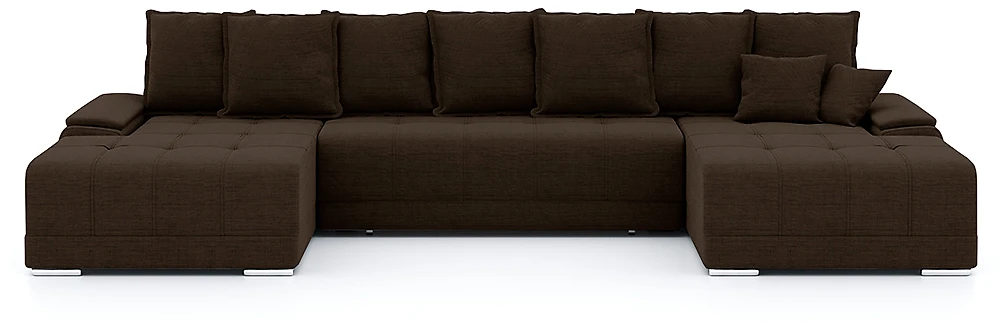 Угловой диван с канапе Nordviks П-образный Кантри Дизайн-4