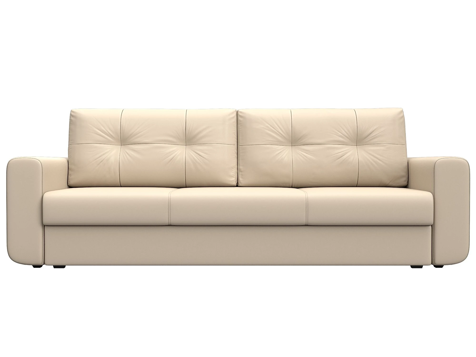 Прямой кожаный диван Лига-031 Дизайн 12