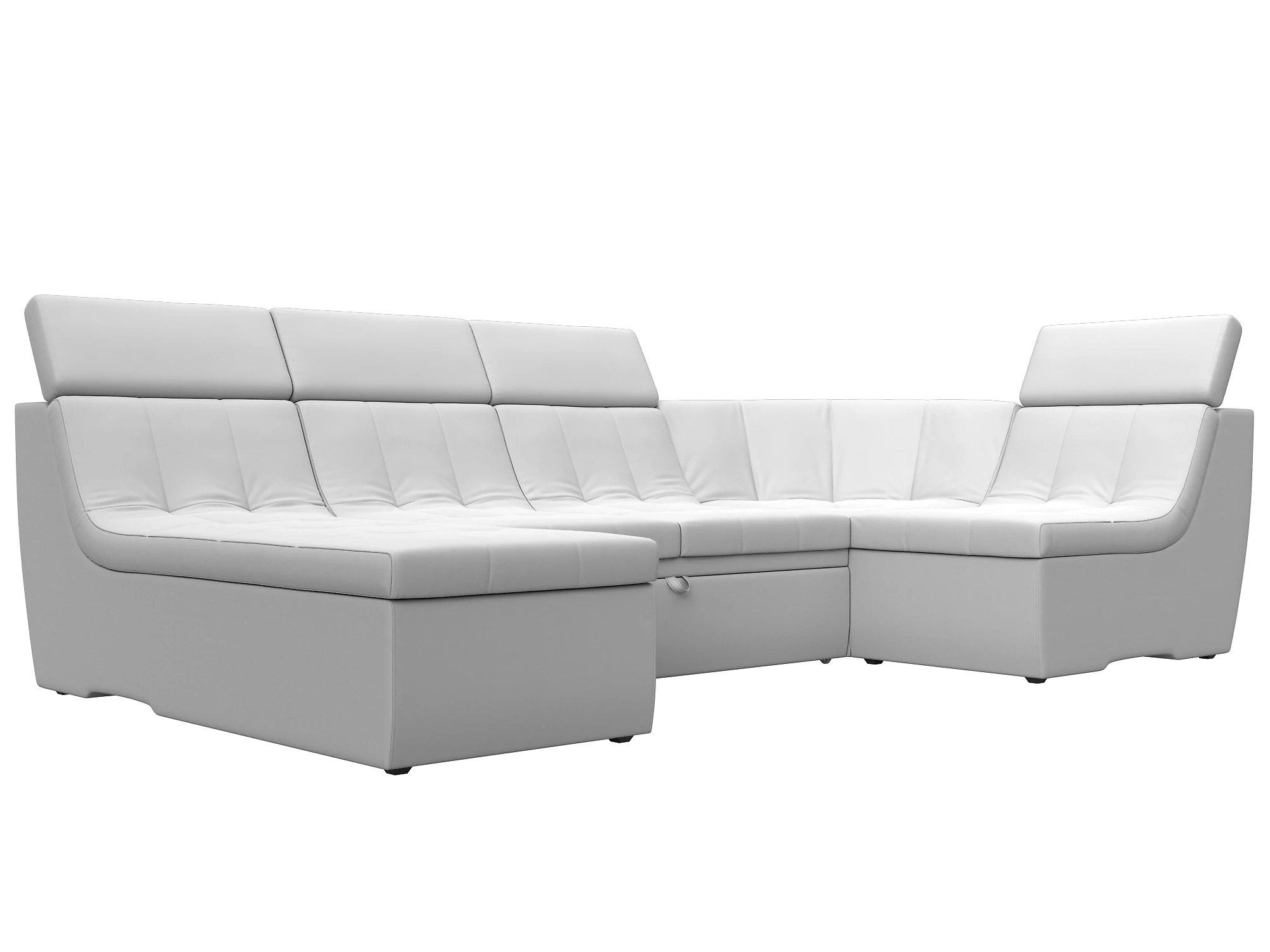  угловой диван с оттоманкой Холидей Люкс-П Дизайн 10