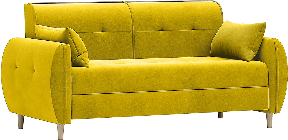 Жёлтый детский диван Анита Плюш Дизайн 1