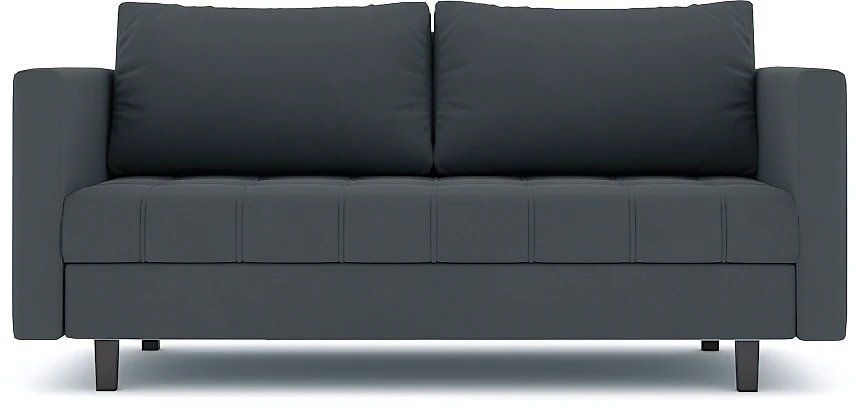 Прямой диван серого цвета Герадин Дизайн 11