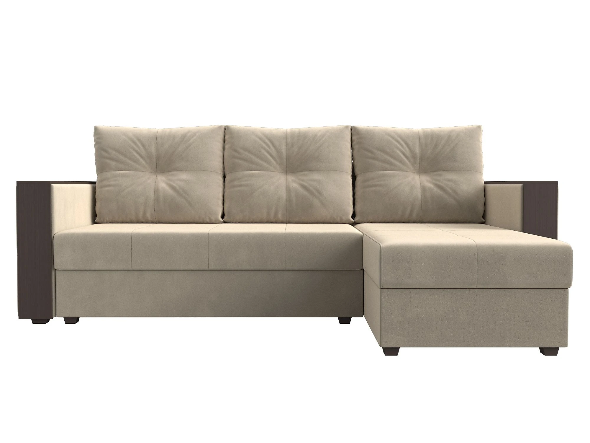 Угловой диван эконом класса Валенсия Лайт Дизайн 1