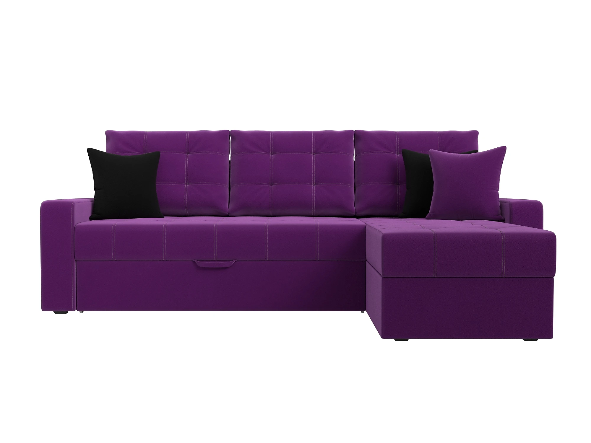 Фиолетовый диван Ливерпуль Дизайн 6