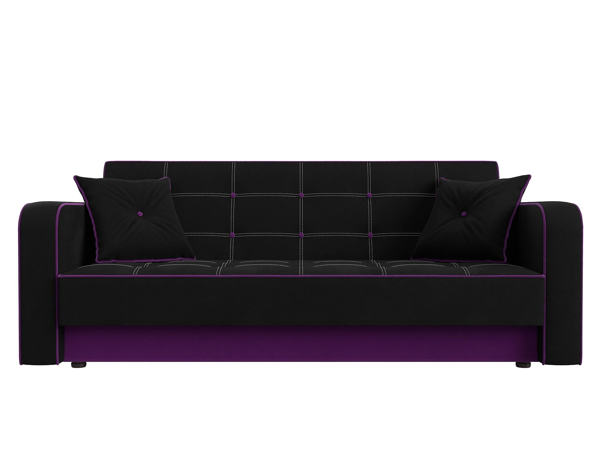 Чёрный диван Тур Дизайн 9