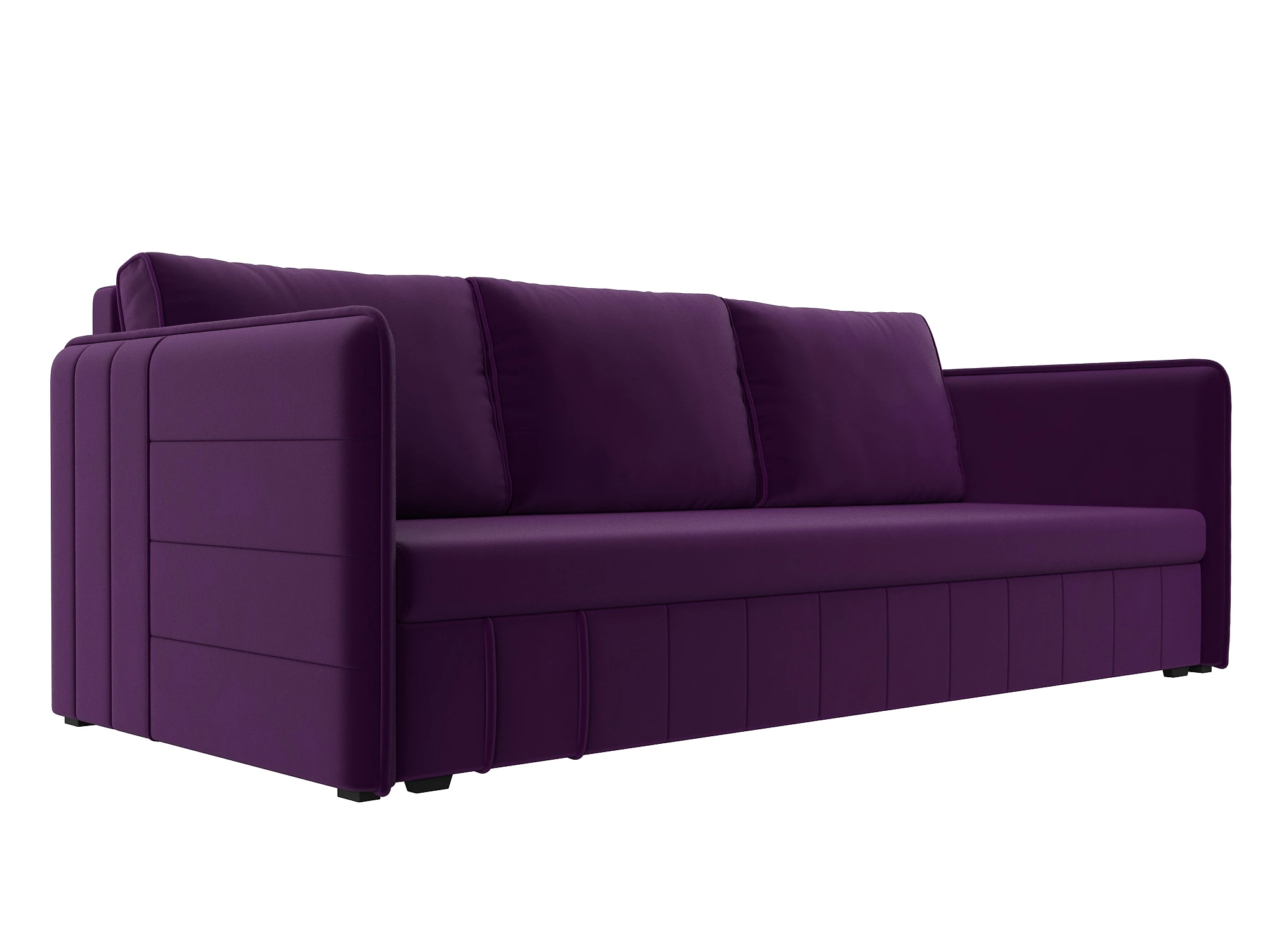 Фиолетовый диван Слим Дизайн 4