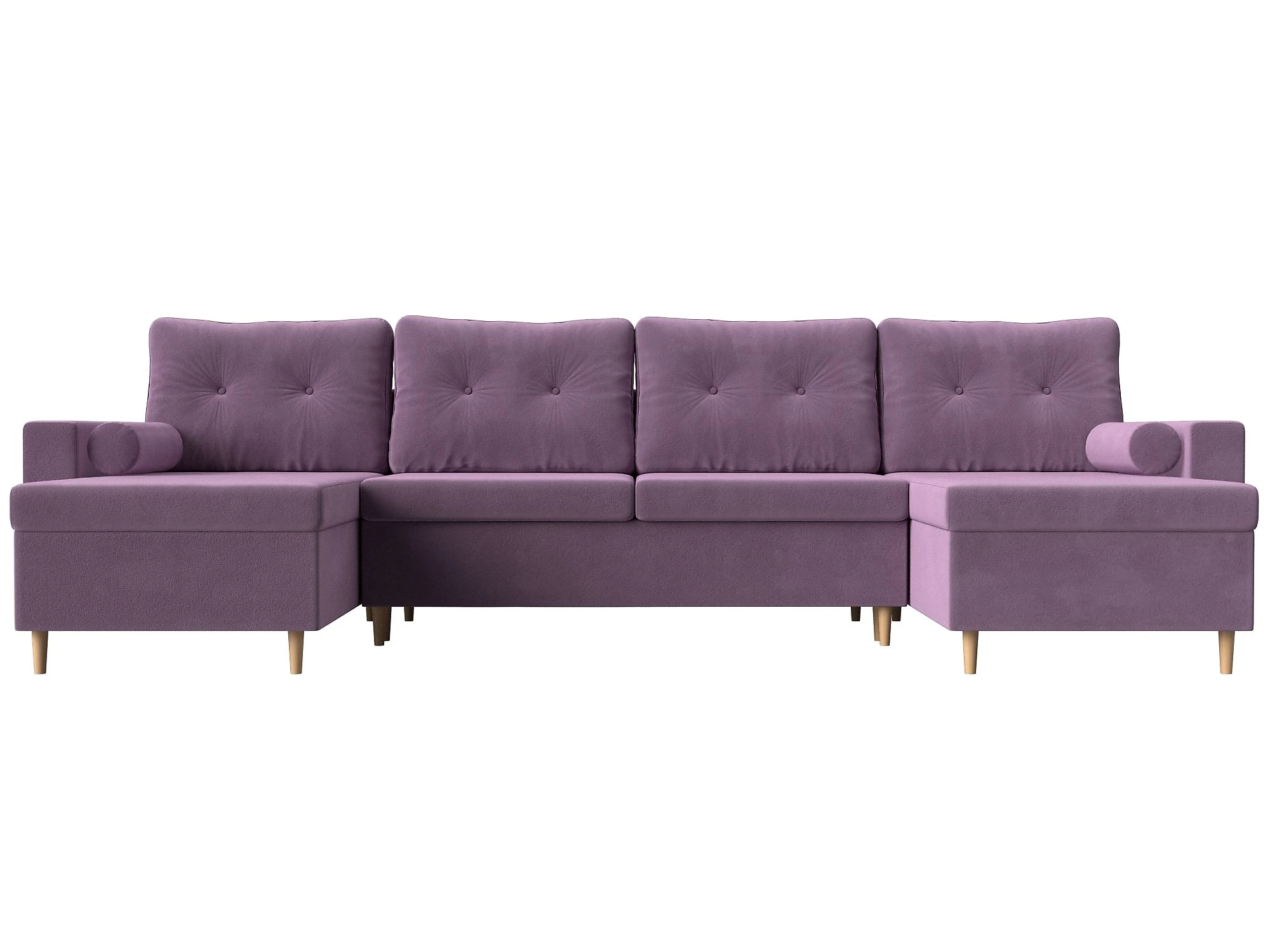 Фиолетовый диван Белфаст-П Дизайн 13