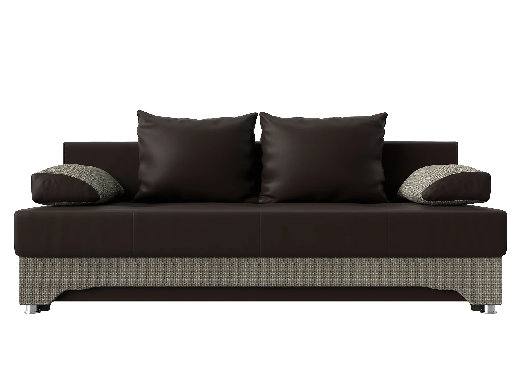Прямой кожаный диван Ник-2 Дизайн 35
