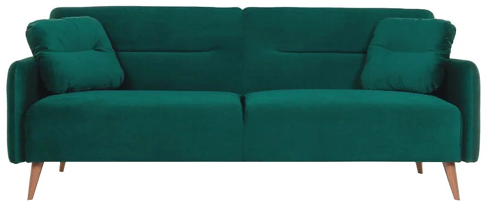 Зеленый диван книжка Хюгге трехместный Дизайн 2