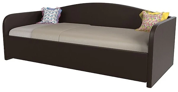 кровать с тремя спинками Uno Дарк Браун (Сонум)