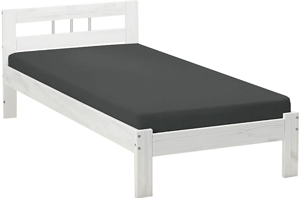 Односпальная кровать без ящиков Ева-1
