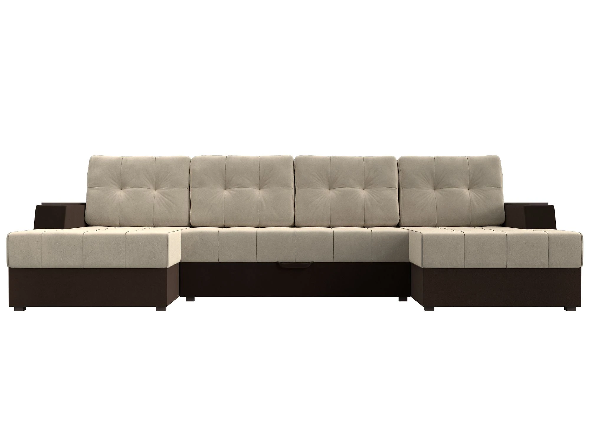  угловой диван с оттоманкой Эмир-П Дизайн 28