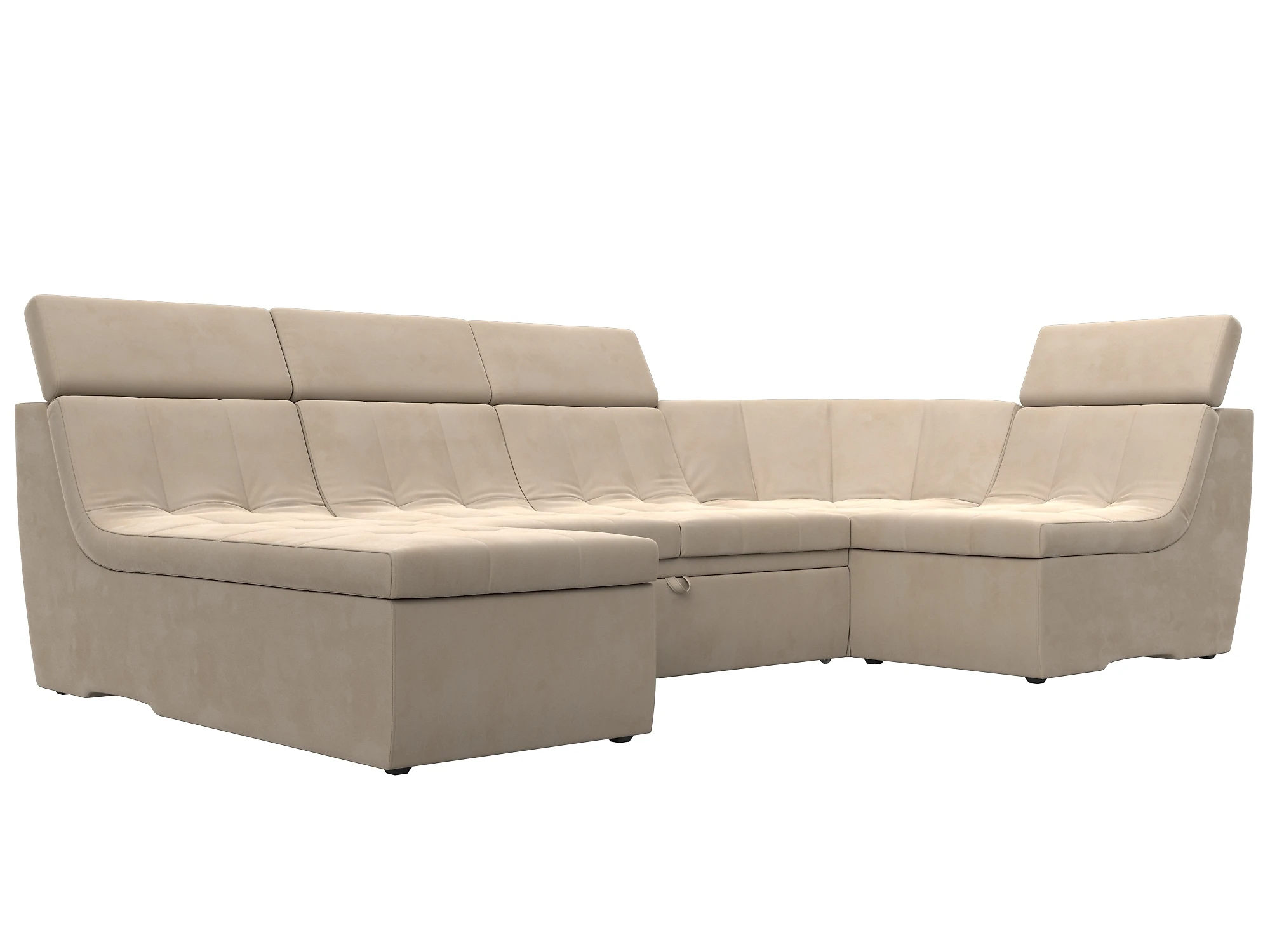 Модульный диван трансформер Холидей Люкс-П Плюш Дизайн 1