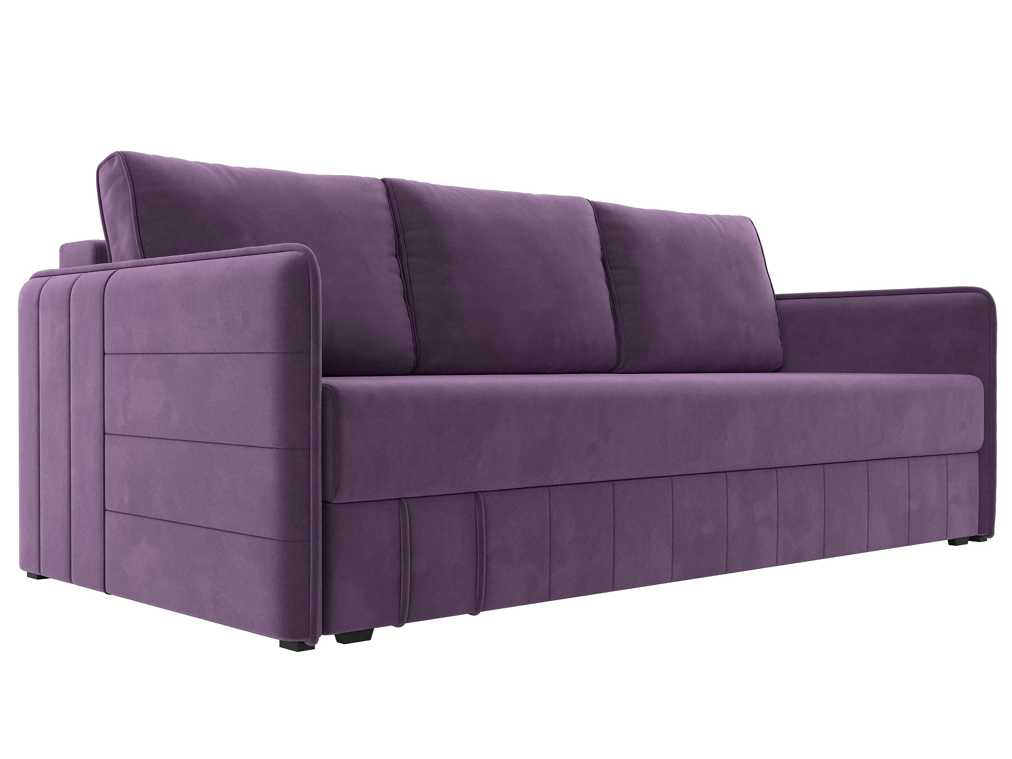 Фиолетовый диван Слим НПБ Дизайн 6