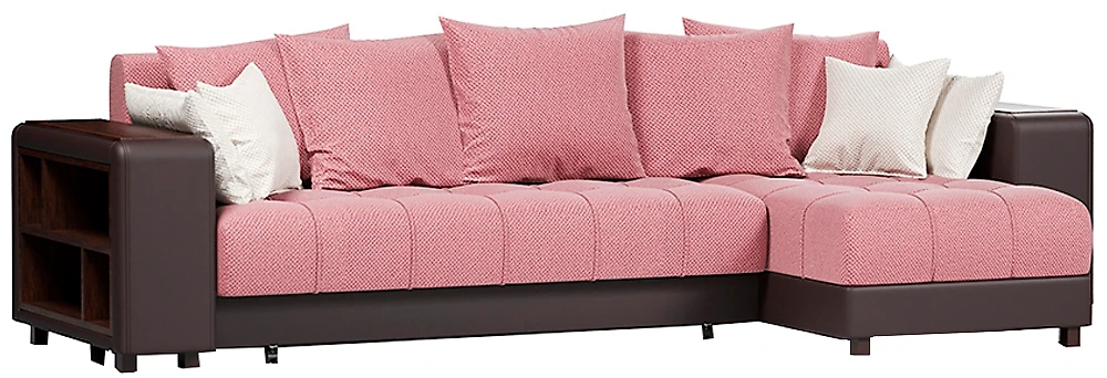 Угловой диван в классическом стиле Дубай Пинк