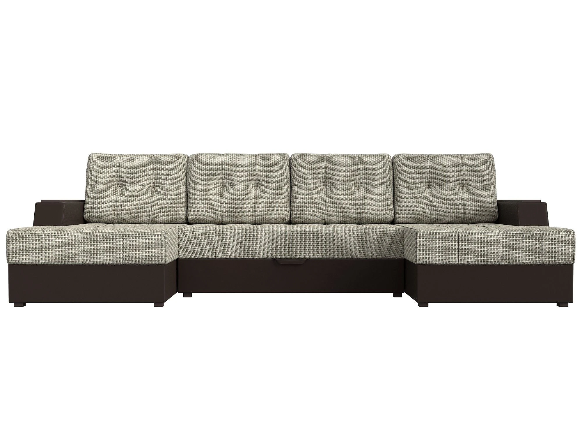  угловой диван с оттоманкой Эмир-П Дизайн 19